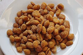 Honey-roasted peanuts