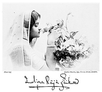 Indira Raje Gaikwad by Lallie Charles (1911)