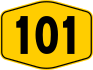 Federal Route 101 shield}}