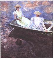 Claude Monet, Two Girls in a Boat