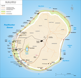 Straßenring um Nauru