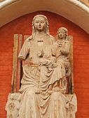 Sculpture of Virgin and Child with Saint Anne