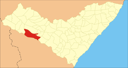Location of Pão de Açúcar
