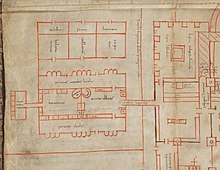 Abbot's House. Plan of Sain Gall