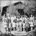 Hopi Indians at the Poston Center in September 1945.
