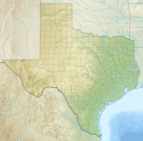 List of earthquakes in Texas is located in Texas