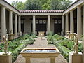Image 47Reconstructed peristyle garden based on the House of the Vettii (from Roman Empire)