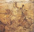 Riders on Horseback, 6th century, Northern Qi