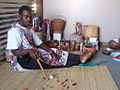 Image 5Traditional healer of South Africa performing a divination by reading the bones. Credit: User:FastilyClone (Fastily) For more about this picture, see Divination in Traditional African religions and African divination