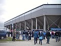Outside of the north stand