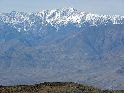 308. Telescope Peak is the highest summit of California's Panamint Range and Death Valley National Park.