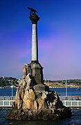 Monument to the Scuttled Ships, Crimea, Sevastopol. The sculptor Amandus Adamson 1905