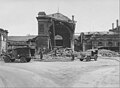 Der zerstörte Hauptbahnhof im März 1945