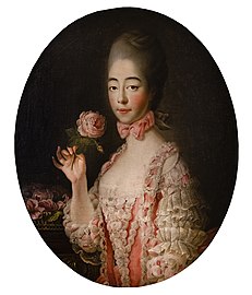 Porträt von Joséphine von Savoyen, Gräfin von Provence, François-Hubert Drouais