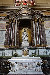 Chapel of the Virgin with Bernini altar