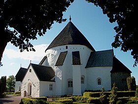 Østerlars Church in Bornholm, Denmark