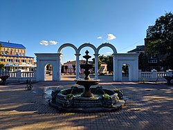 Central square in Bilopillia