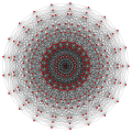 7{4}2{3}2, or , with 343 vertices, 147 edges, and 21 faces