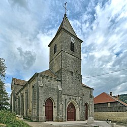 The church in Amathay-Vésigneux