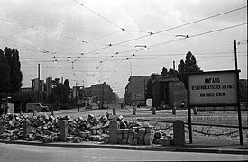 Blick zum Leipziger Platz, Juli 1957