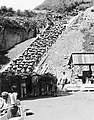 „Todesstiege“ im Steinbruch des KZ Mauthausen