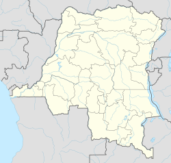 Location map of the Congo
