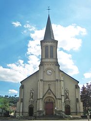 The church in Serémange