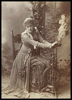 Ellen Terry as Margaret in Faust, Lyceum Theatre, December 1885