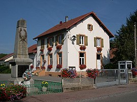 Town hall and War memorial
