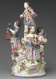 Group of four musicians, c. 1765-1770.