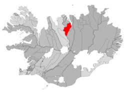 Location of the Municipality of Hörgársveit