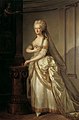 Princess Maria Josepha Hermenegildis of Liechtenstein by Johann Georg Weikert, 1784. The wife of Nikolaus II, she was a friend and supporter of Haydn, who wrote his last six masses in celebration of her name day.