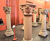 Columns from the Kołbacz Abbey