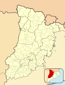 Guissona is located in Province of Lleida