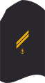 Ärmelabzeichen am Hemd, dunkelblau für Marineuniformträger (Verwendungsreihe 60er Logistik und Stabsdienst)