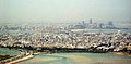 Image 28The cities of Muharraq (foreground) and Manama (background) (from Bahrain)