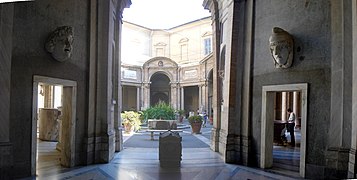 Patio of the Cortile del Belvedere in the Vatican