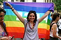 United States: New York, 2011, dyke march participant
