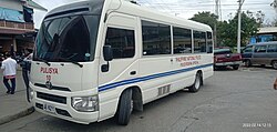Police bus used by Regional Office's of the Philippine National Police