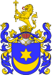 Wodzicki – variation from an ennoblement in 1676, used also by Borsztyn family