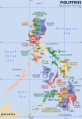 Image 10A map of the Philippines showing the location of all the regions and provinces