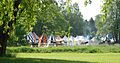 Zeltlager der Ritterspiele im Örtzepark