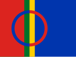 Flagge der Samen, seit 15. August 1986 offiziell anerkannt