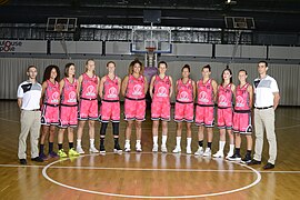Women's basket: Toulouse Métropole Basket.