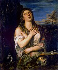 High Renaissance: Penitent Magdalene by Titian (1565)