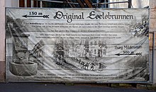 Transparent auf Bauzaun, Leisnig, Grundstück Schlossberg 87