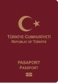 Turkish Ordinary Passport (Umuma Mahsus Pasaport)