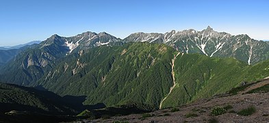 Mount Yari and Mount Hotaka