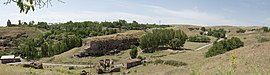A panoramic view of Ahlat.