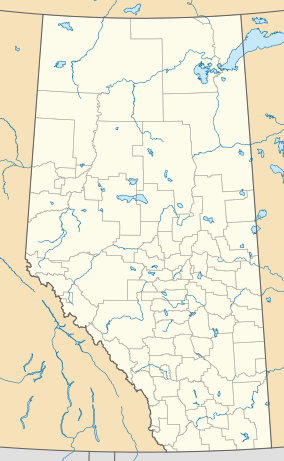 Map showing the location of Ghost River Wilderness Area